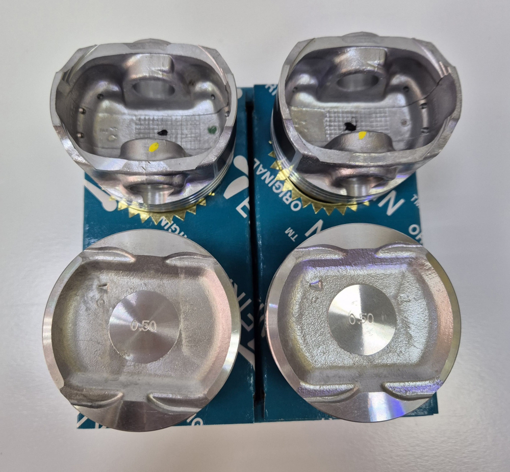 SET PISTONES 20 (050) CHEVROLET SPARK GO 1.0 2010-2015 N300 1.2 2013-2018 RAISPIN 17 MM (69.7 MM)