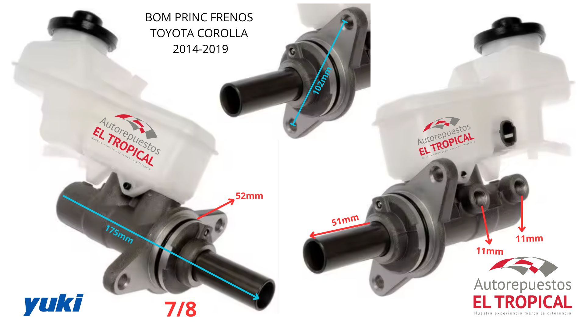 BOMBA PRINCIPAL DE FRENOS