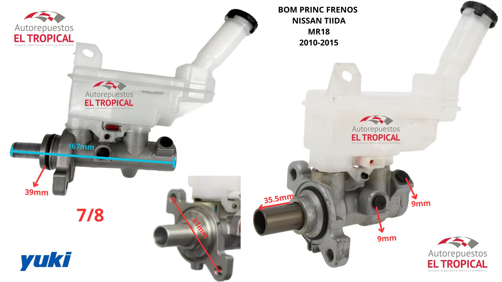 BOMBA PRINC FRENOS