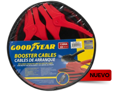 JUMPER 1200AMP CON LUCES EN LAS PINZAS