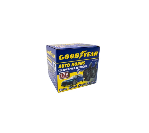 PITORETA CON RELAY COLOR NEGRO 12V 2 PCS GOOD YEAR