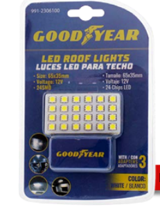 TABLETA PARA CABINALUZ LED - 24 LEDS