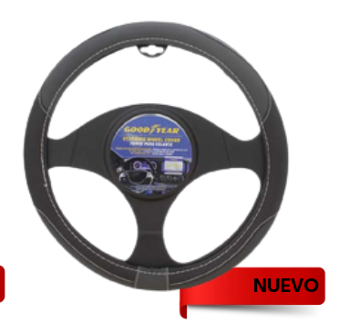 FORRO VOLANTE TODO NEGRO/GRIS