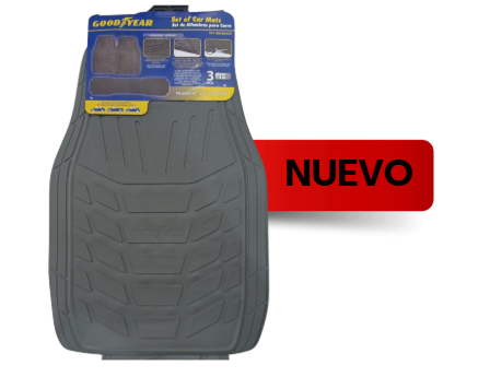 ALFOMBRA 3PZAS GRIS GOOD YEAR