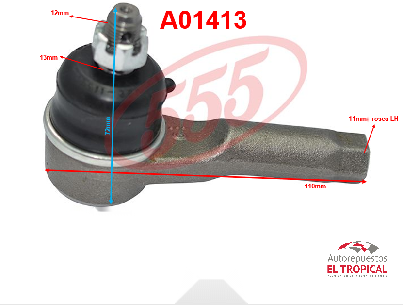 RÓTULA EXTERIOR RL.323 80-85 / LASER 80-85SE-1351