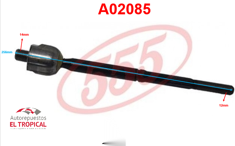 Rotula de cremallera  YARIS SR-3600