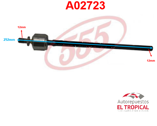 Rotula de cremallera CIVIC-83/ACCORD 83-88 SR-6070