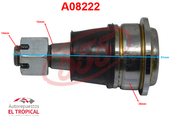 ROT INFERIOR B12///B15 SB-4592 38MM
