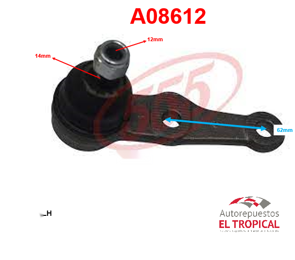 ROTULA INFERIOR LH. EXCEL-89 5284-41
