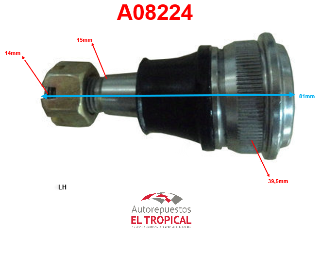 ROTULA INFERIOR B13/B14 90- SB-4742SP
