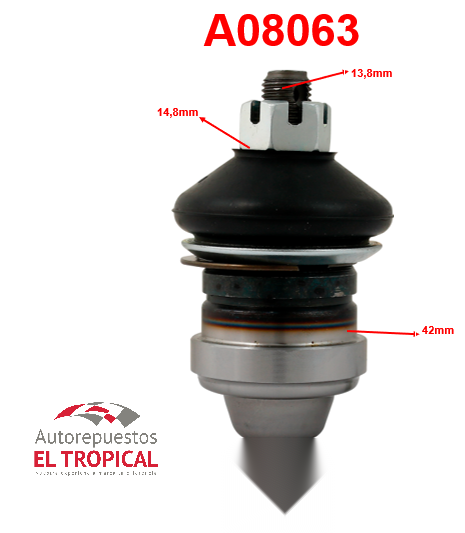 ROTULA INFERIOR KE30/KE70/CT141 SB-2162