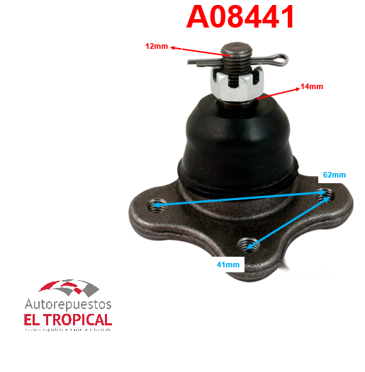 ROTULA SUSPENSION .B2000/B2200  84-SB-1521 BT-50