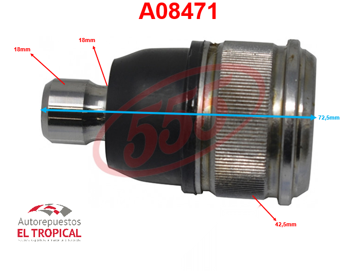 ROTULA INFERIOR TELSTAR/ 626 SB1392 MIATA