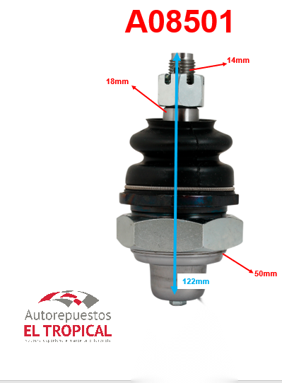 ROTULA SUSPENSION .LUV 2/4WD 72-SB-5081