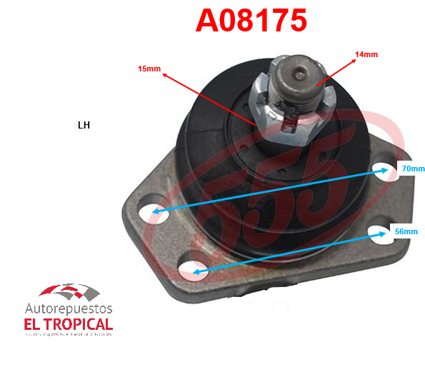 ROTULA SUSPENSION .LITEACE 83-MODELF 2WDSB-2381