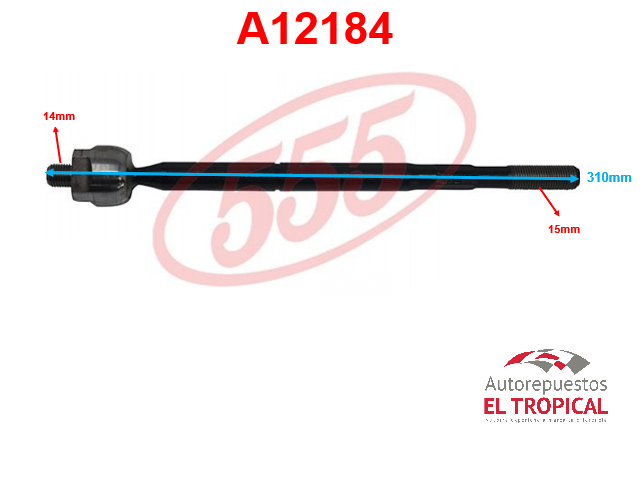 Rotula de cremallera RAV4 04-05 SR-T210