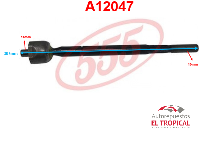 Rotula de cremallera TACOMA 2WD 05-08 SR-T320