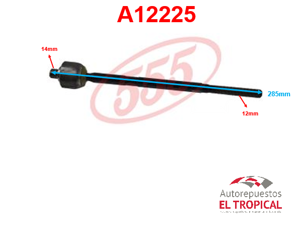 Rotula de cremallera PRIMERA 96-99 SR-4990
