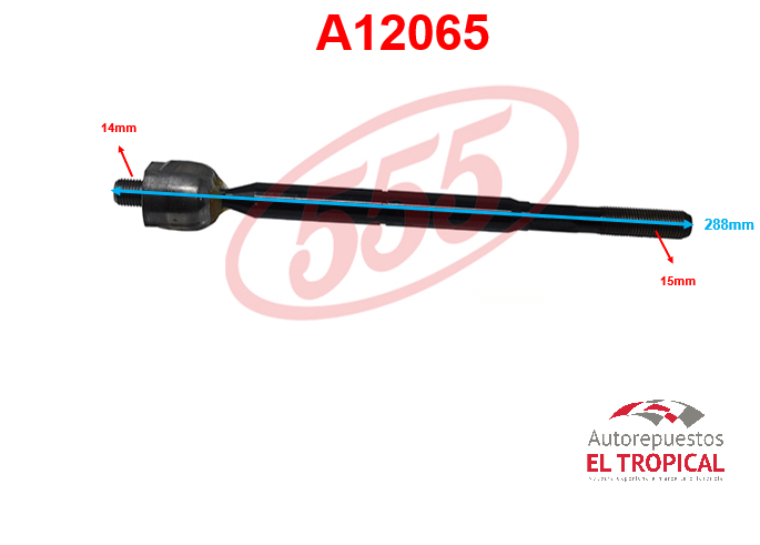 Rotula de cremallera CORAXI COROLLA SR-3930  03----