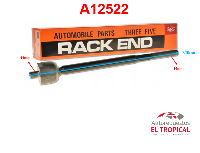 Rotula de cremallera D-MAX 4X4 02-06  SR-5400
