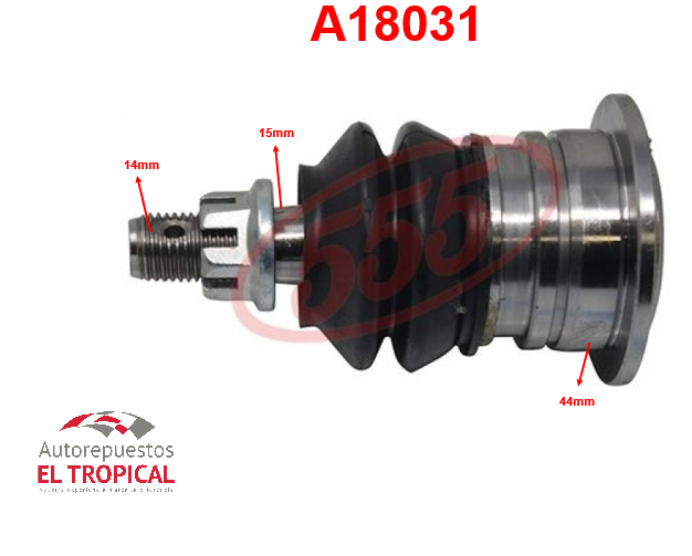 ROTULA DE SUSPENSION SUSPENSION.HILUX 2WD 04 SB-3881