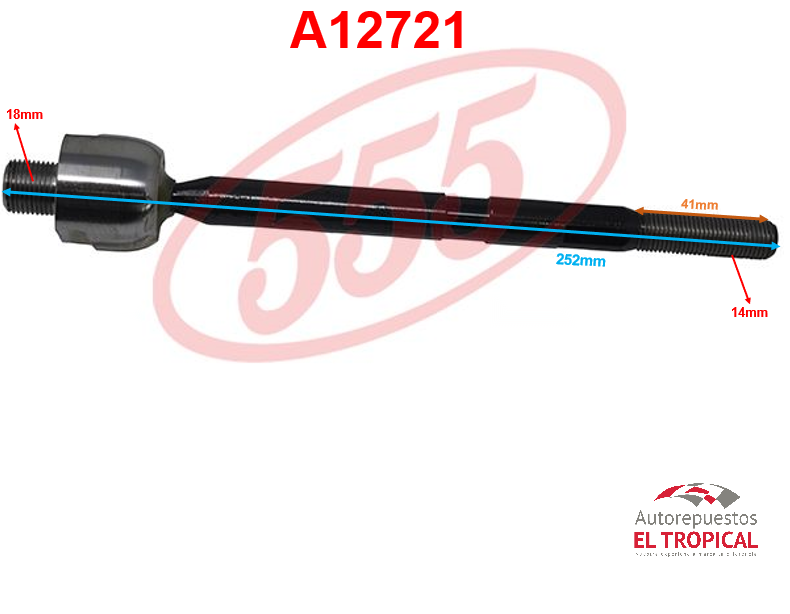SR-H150 Rotula de cremallera CITY 06- FIT 06-