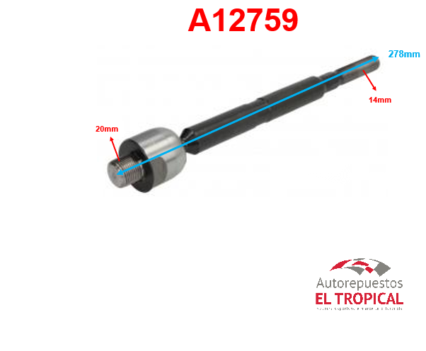 SR-H660-M Rotula de cremallera CRV USA 10-