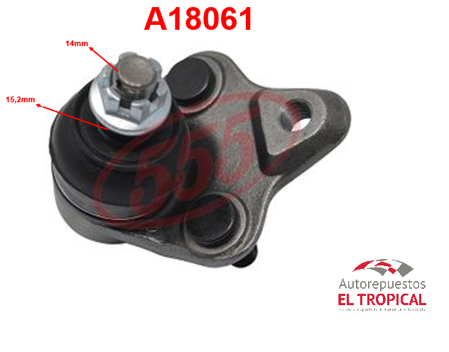 SUSPENSION COROLLA 2000-SB-3642 00 RAV4 00-03