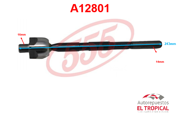 Rotula de cremallera GRAND VITARA SR-7590 98