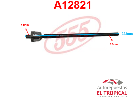 Rotula de cremallera AERIO SR-7630