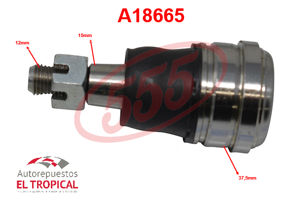ROTULA DE SUSPENSION INFERIOR MIRAGE 12- SB-B172