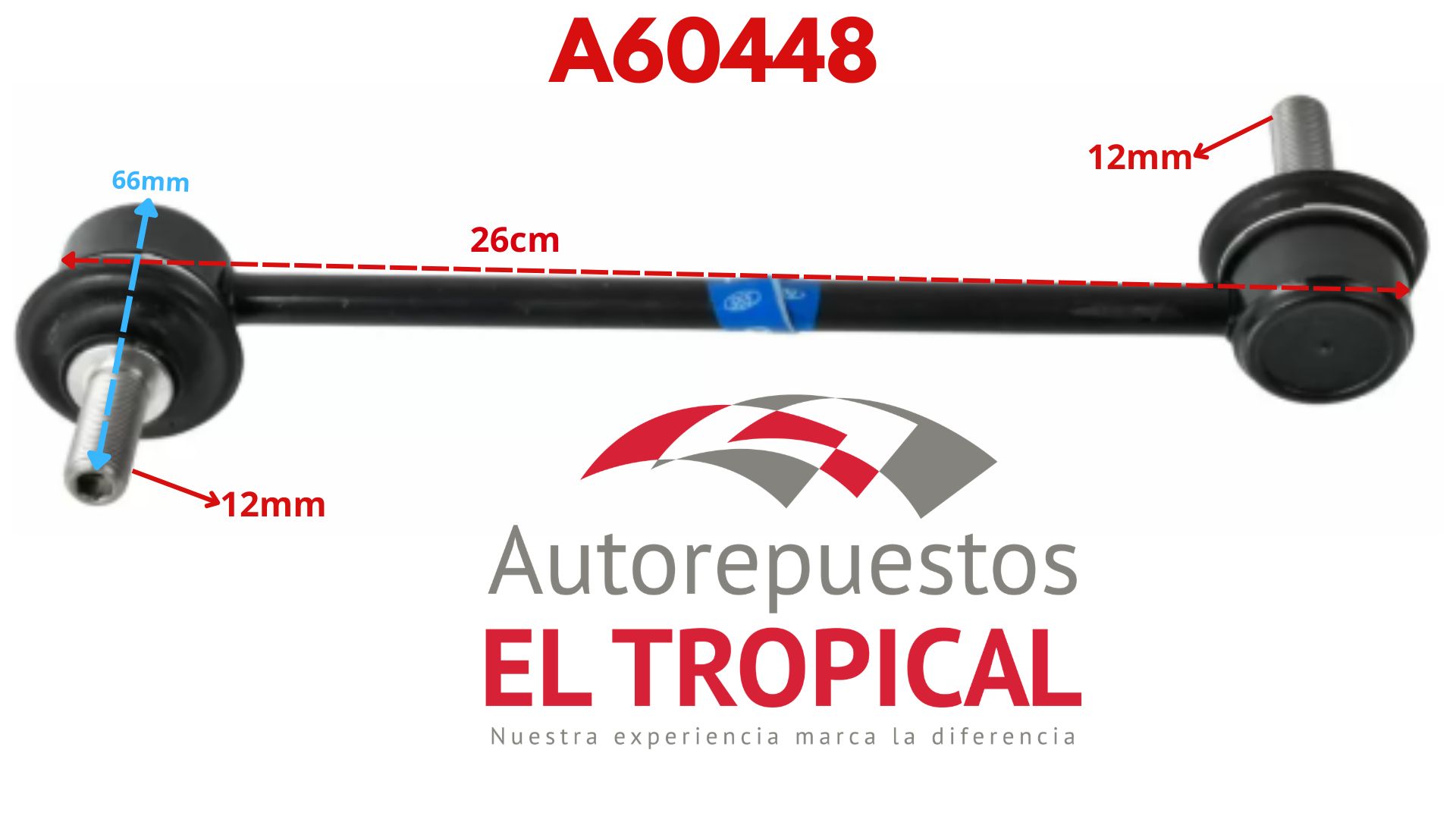 ROTULA ESTABILIZADORA DEL.LH. BT-50 4WD 15-