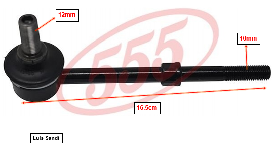 ROTULA ESTABILIZADORA DELANTERA HILUX 89-95 SL-2880-M