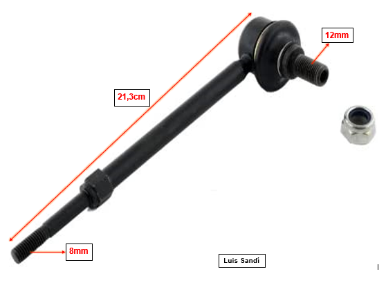 ROTULA ESTABILIZADORA TRASERA HILUX 89-95 SL-2885-M