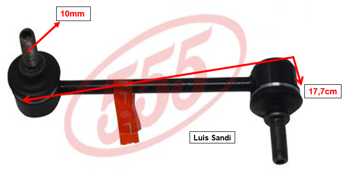 ROTULA ESTABILIZADORA DELANTERO LH TROOPER 92- SL-5430L-M