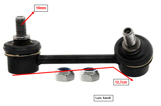 RAV4 00-03 ROTULA ESTABILIZADORA TRASERA LH SL-3925L-M