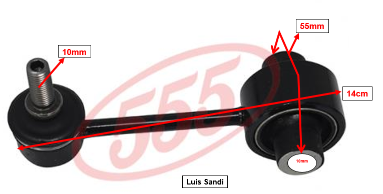 ROTULA ESTABILIZADORA TRASERA SL-6685-M FORESTER 08-