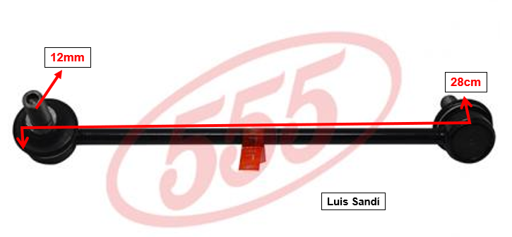 ROTULA ESTABILIZADORA DELANTERO LH PREVIA SL-3520L-M