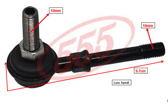 ROTULA ESTABILIZADORA B11/B12/B13/B15VITARA SL4740-M