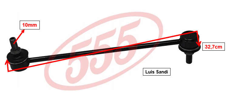 ROTULA ESTABILIZADORA SWIFT 05- SL-7560-M
