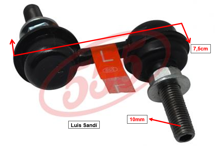 ROTULA ESTABILIZADORA DELANTERO LH SIRION SL-3280L-M