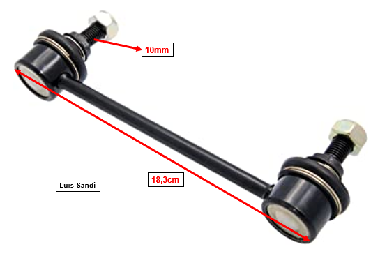 ROTULA ESTABILIZADORA TRASERA PROTEGE SL-1705-M
