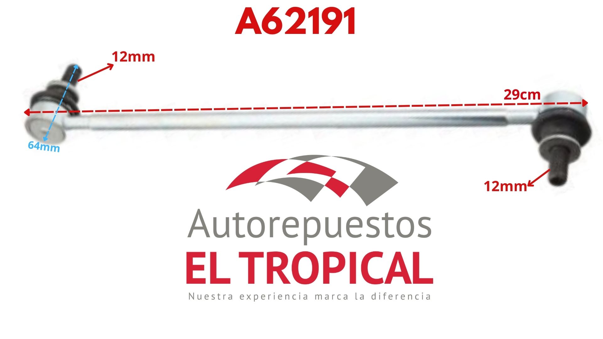 ROTULA ESTABILIZADORA  DELANTERA  SL-A410-M  RAV4 19-