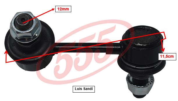 ROTULA ESTABILIZADORA .TRASERA LH STAREX 07- SLK-8175L