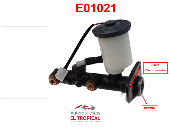 BOMBA PRINCIPAL DE FRENOS . 7/8  47201-60290/10 B/HJ60 DOBLE