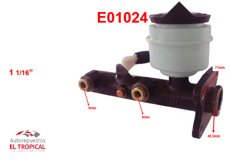 BOMBA PRINCIPAL DE FRENOS . 1.1/16 47201-60270 FJ/BJ/HJ 85-90