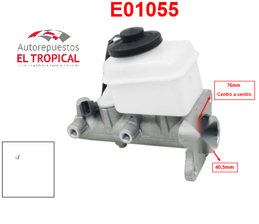 BOMBA PRINCIPAL DE FRENOS .1" 47201-35670 HILUX 4WD 89-91