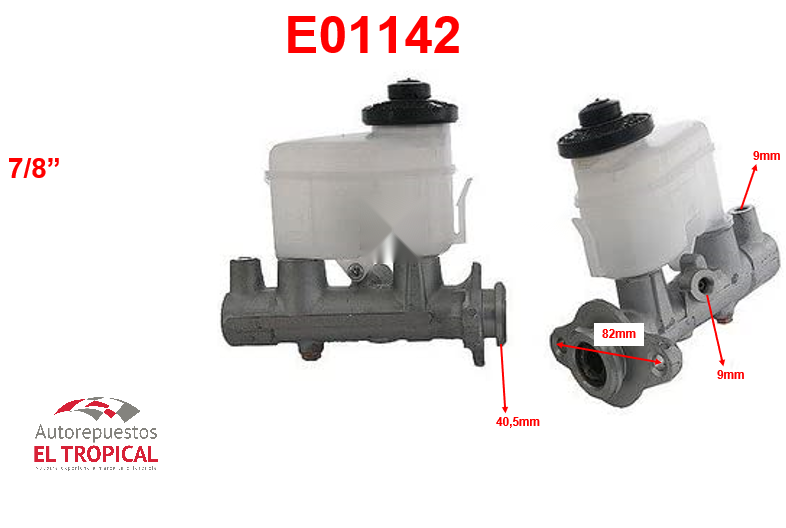BOMBA PRINCIPAL DE FRENOS . 7/8 47201-42020 RAV4 94-95 ATM