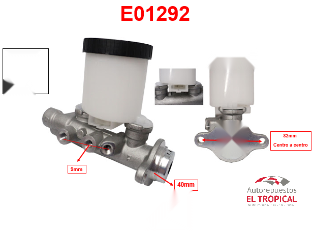 BOMBA PRINCIPAL DE FRENOS . 1"  46010-06P02 PATHFIN D21 92-95