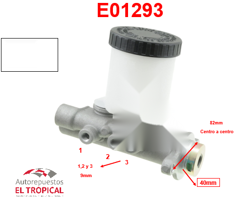BOMBA PRINCIPAL DE FRENOS . 15/16 46010-45G00 WD21 93-95